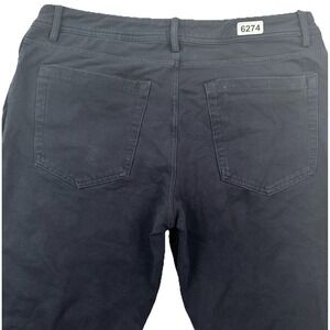 Swet Tailor 5 Pocket Slim Pants‎ Men's 34x32 Navy Blue Straight Cotton Stretch